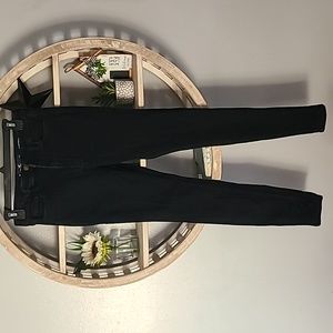 Hollister high rise super skinny black jeans. Size 5R.